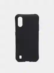 Черный чехол силиконовый для Samsung Galaxy A01, A015, A10, тонкий, мягкий
