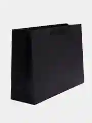 Однотонный черный пакет