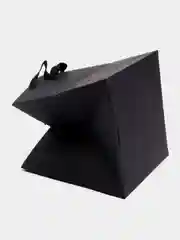 Однотонный черный пакет