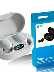 Беспроводные Bluetooth-наушники E7S с шумоподавлением, зарядный футляр,Беспроводные