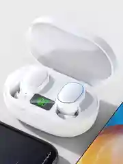 Черный беспроводные Bluetooth-наушники E7S с шумоподавлением, зарядный футляр,Беспроводные