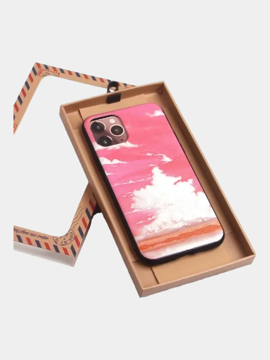 Розовый чехол для Apple IPhone 12, 12 Pro