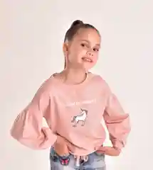 Пудровый джемпер для девочки, 7-10 лет, 2 цвета
