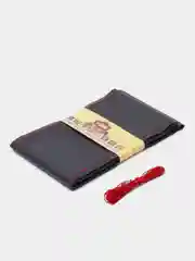 Красный чехол на руль, из эко кожи