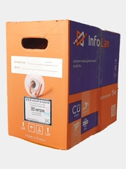 Кабель витая пара InfoLan КСВ ZH нг(А)-HF 5e 2x2x0,52 U/UTP Cat 5e ZH 2PR 24, AWG, 305 м