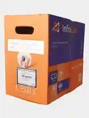 Кабель витая пара InfoLan КСВ ZH нг(А)-HF 5e 2x2x0,52 U/UTP Cat 5e ZH 2PR 24, AWG, 305 м