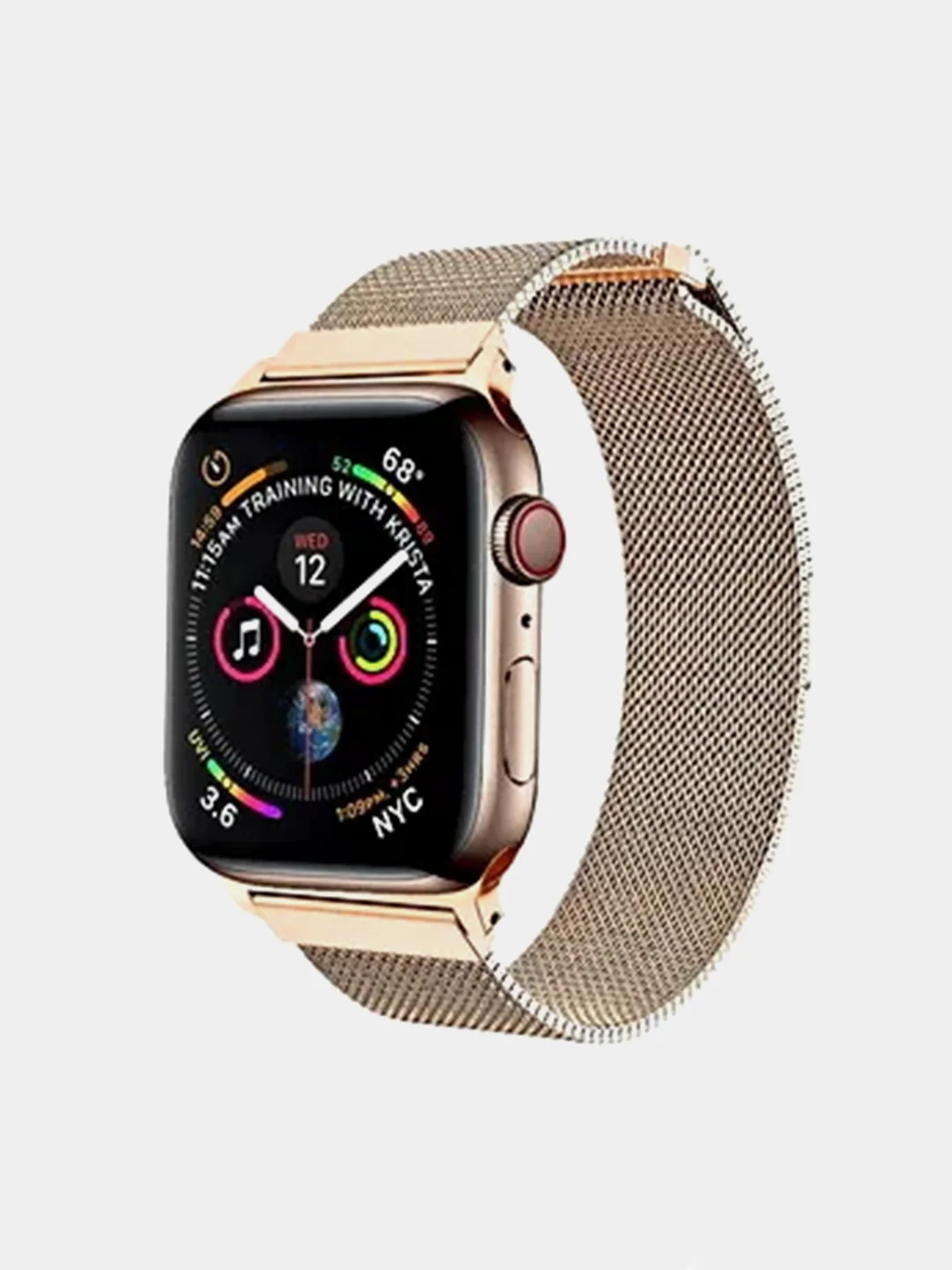 Карамельный ремешок для Apple Watch миланская петля iWatch