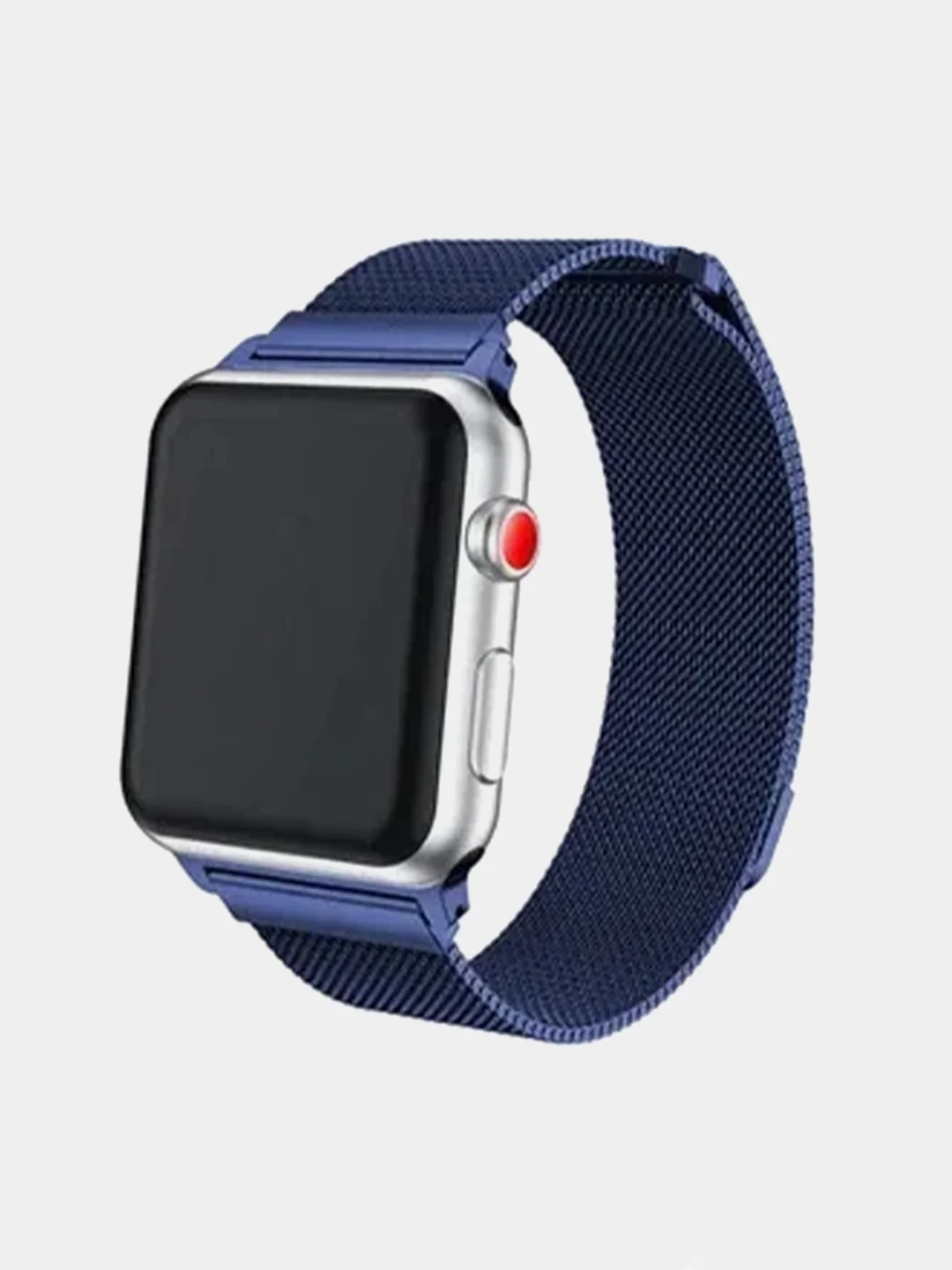 Синий ремешок для Apple Watch миланская петля iWatch