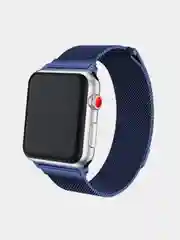 Синий ремешок для Apple Watch миланская петля  iWatch