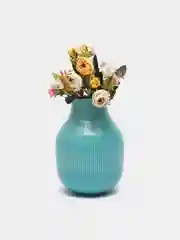 Желтый искусственные цветы Камелии, букет, пионы, розы, ранункулюсы, осока, растения, зелень
