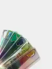 Индиго чехол Samsung Galaxy A32, Самсунг Галакси А32 твердый, прозрачный, с рисунком