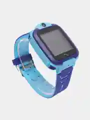 Бирюзовый детские умные часы smart baby watch Q12 с GPS