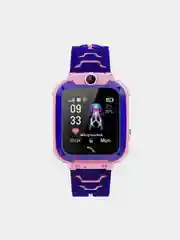 Розовый детские умные часы smart baby watch Q12 с GPS