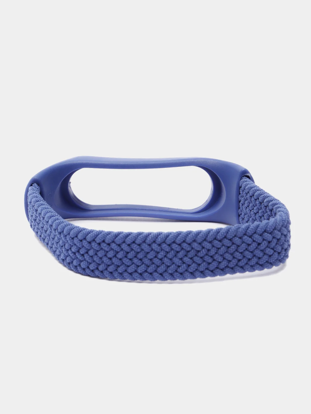 Синий плетеный нейлоновый ремешок / монобраслет для Xiaomi Mi Band 3, 4, 5 и 6