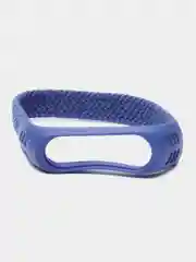 Синий плетеный нейлоновый ремешок / монобраслет для Xiaomi Mi Band 3, 4, 5 и 6