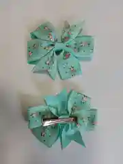 Бирюзовый заколки клик-клак, 2 штуки