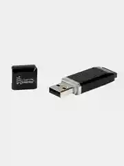 Черный флешка SmartBuy Quartz Series USB 2.0, 3 объёма