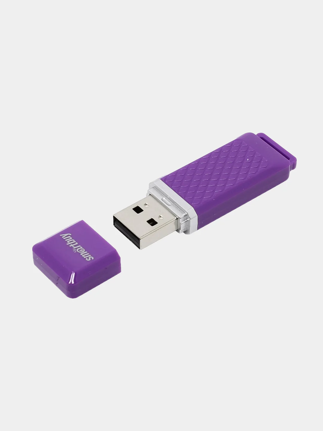 Фиолетовый флешка SmartBuy Quartz Series USB 2.0, 3 объёма