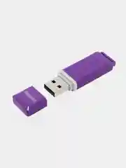 Фиолетовый флешка SmartBuy Quartz Series USB 2.0, 3 объёма