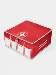 Аптечка домашняя Kids Safe, красная, 21 ячейка