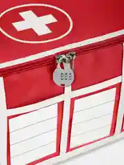 Аптечка домашняя Kids Safe, красная, 21 ячейка
