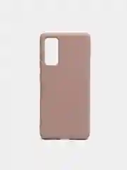 Бежевый меланж чехол Samsung Galaxy S20 FE, S20FE, Самсунг Галакси С20 ФЕ, С20ФЕ силиконовый