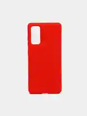 Красный чехол Samsung Galaxy S20 FE, S20FE, Самсунг Галакси С20 ФЕ, С20ФЕ силиконовый
