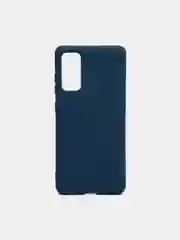 Темно-синий чехол Samsung Galaxy S20 FE, S20FE, Самсунг Галакси С20 ФЕ, С20ФЕ силиконовый