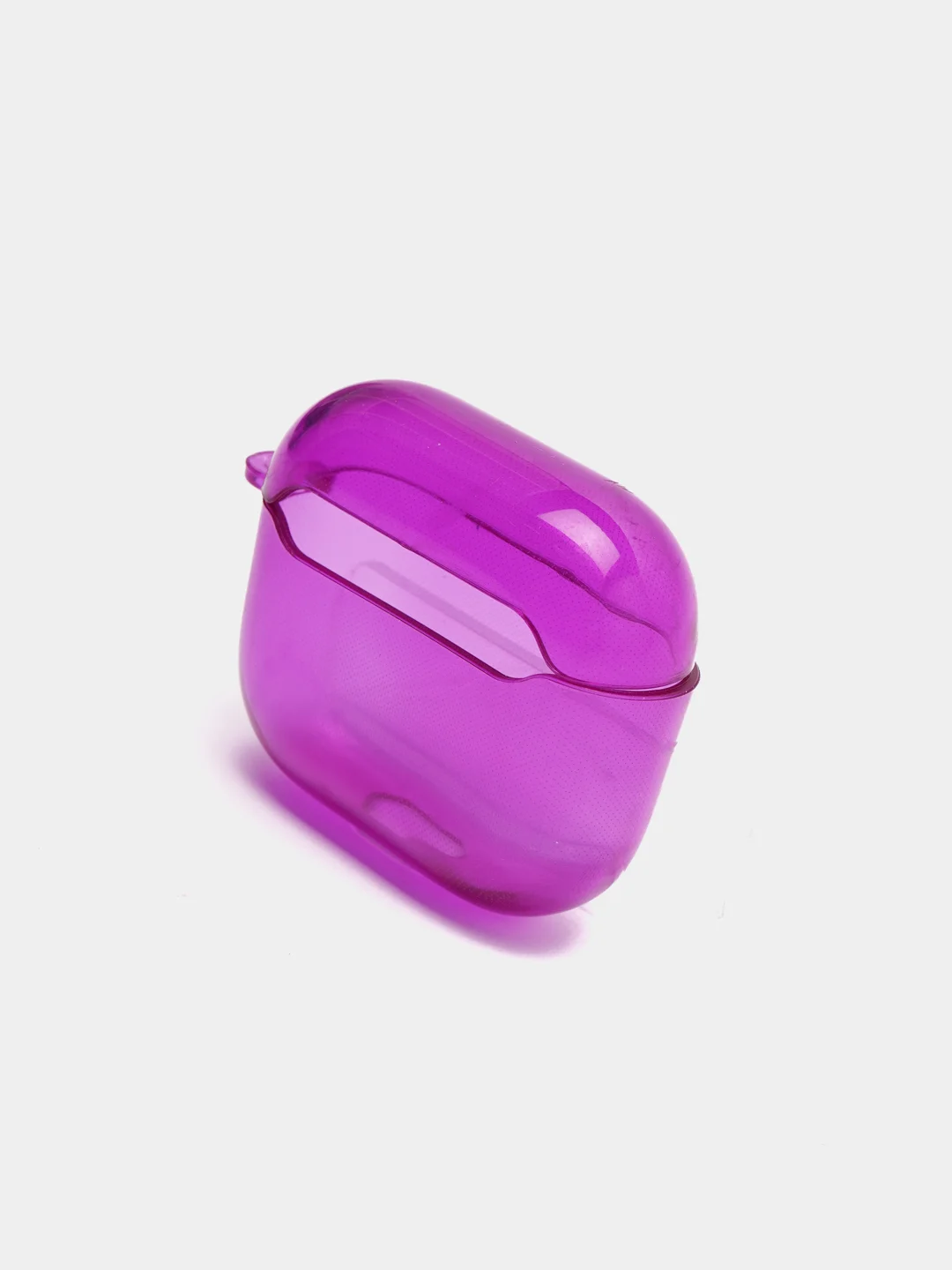 Фиолетовый неоновый чехол для AirPods 3, силиконовый, с креплением под карабин, 9 цветов