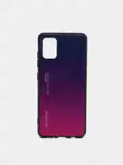 Темно-синий чехол Samsung A01, A10, A20S, A20/A30, A40, A50, A51, A70, A71, A7 2018, A8 2018 градиент