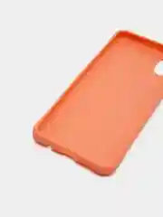 Оранжевый мягкий и тонкий силиконовый чехол для Samsung Galaxy A01 Core