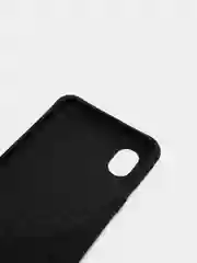 Черный мягкий и тонкий силиконовый чехол для Samsung Galaxy A01 Core