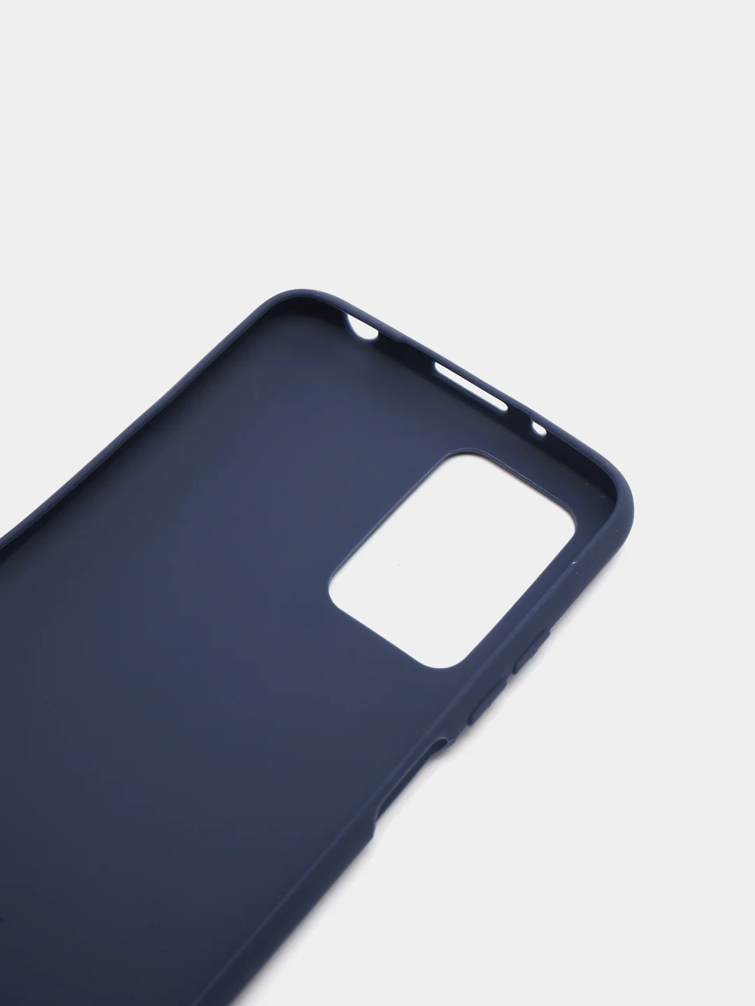 Темно-синий чехол Xiaomi Redmi 10, Сяоми Редми 10 силиконовый, цветной, матовый