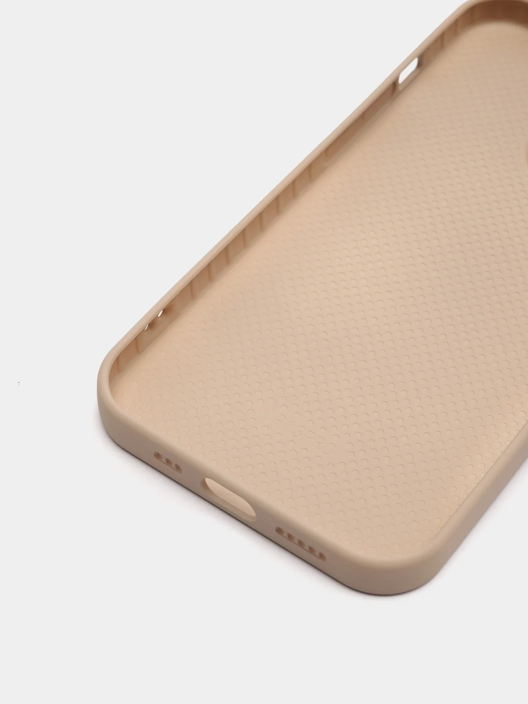 Карамельный чехол силиконовый со стеклянной панелью для iPhone 13 Pro
