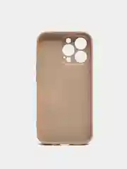Карамельный чехол силиконовый со стеклянной панелью для iPhone 13 Pro