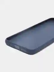 Темно-синий чехол накладка для Xiaomi Poco M3 силиконовый матовый однотонный