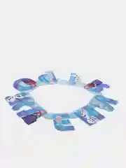 Бирюзовый гирлянда на ленте С Днем рождения , Холодное сердце