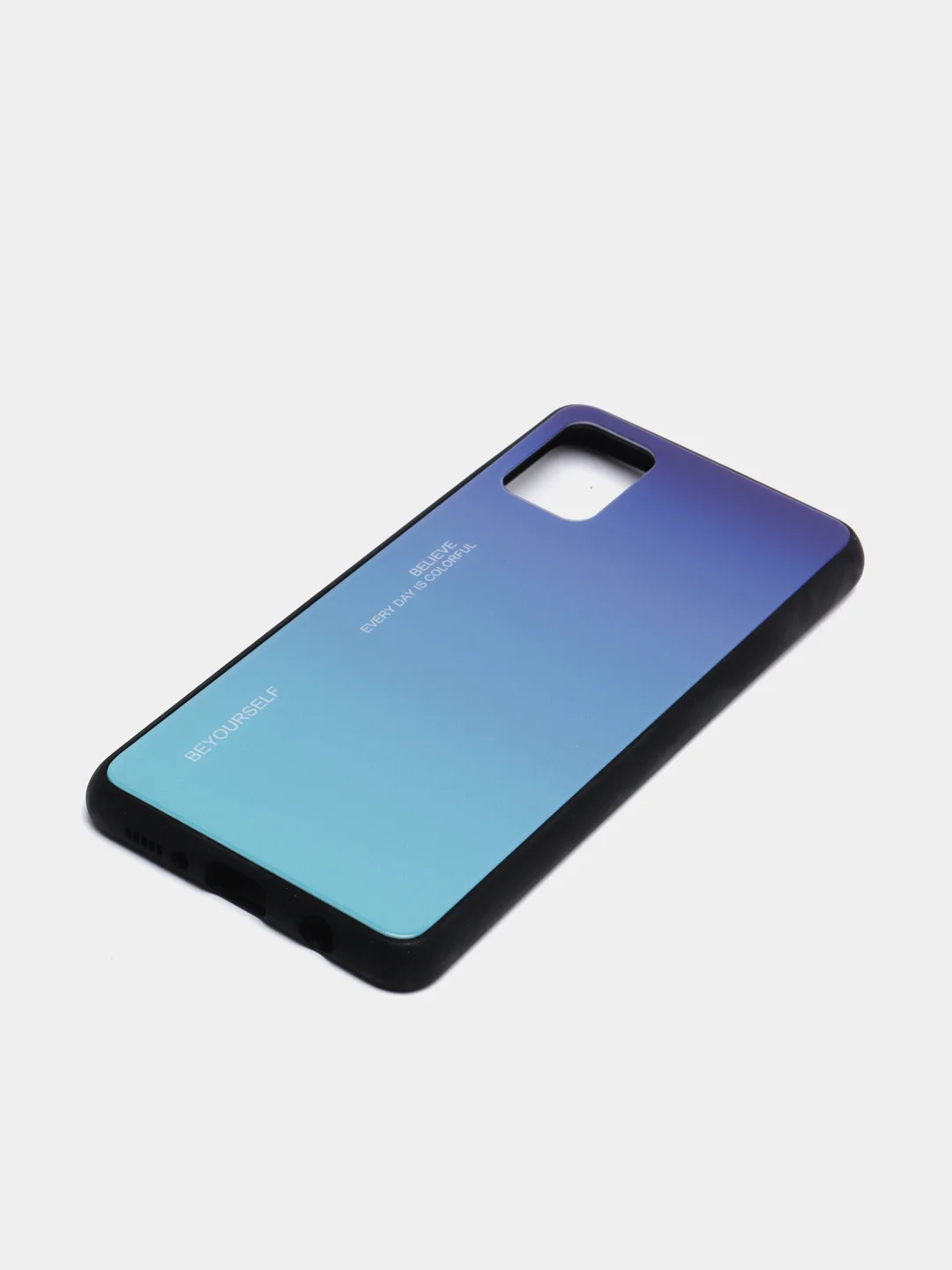 Пурпурный чехол Samsung A01, A10, A20S, A20/A30, A40, A50, A51, A70, A71, A7 2018, A8 2018 градиент