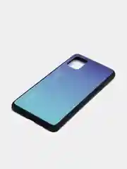Пурпурный чехол Samsung A01, A10, A20S, A20/A30, A40, A50, A51, A70, A71, A7 2018, A8 2018 градиент
