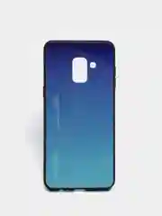 Пурпурный чехол Samsung A01, A10, A20S, A20/A30, A40, A50, A51, A70, A71, A7 2018, A8 2018 градиент