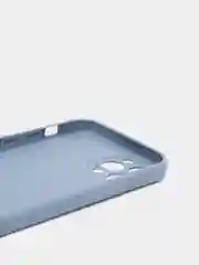 Синий меланж чехол для Apple Iphone 12, 12 pro, 12 pro Max, 12 mini