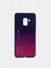 Темно-синий чехол Samsung A01, A10, A20S, A20/A30, A40, A50, A51, A70, A71, A7 2018, A8 2018 градиент