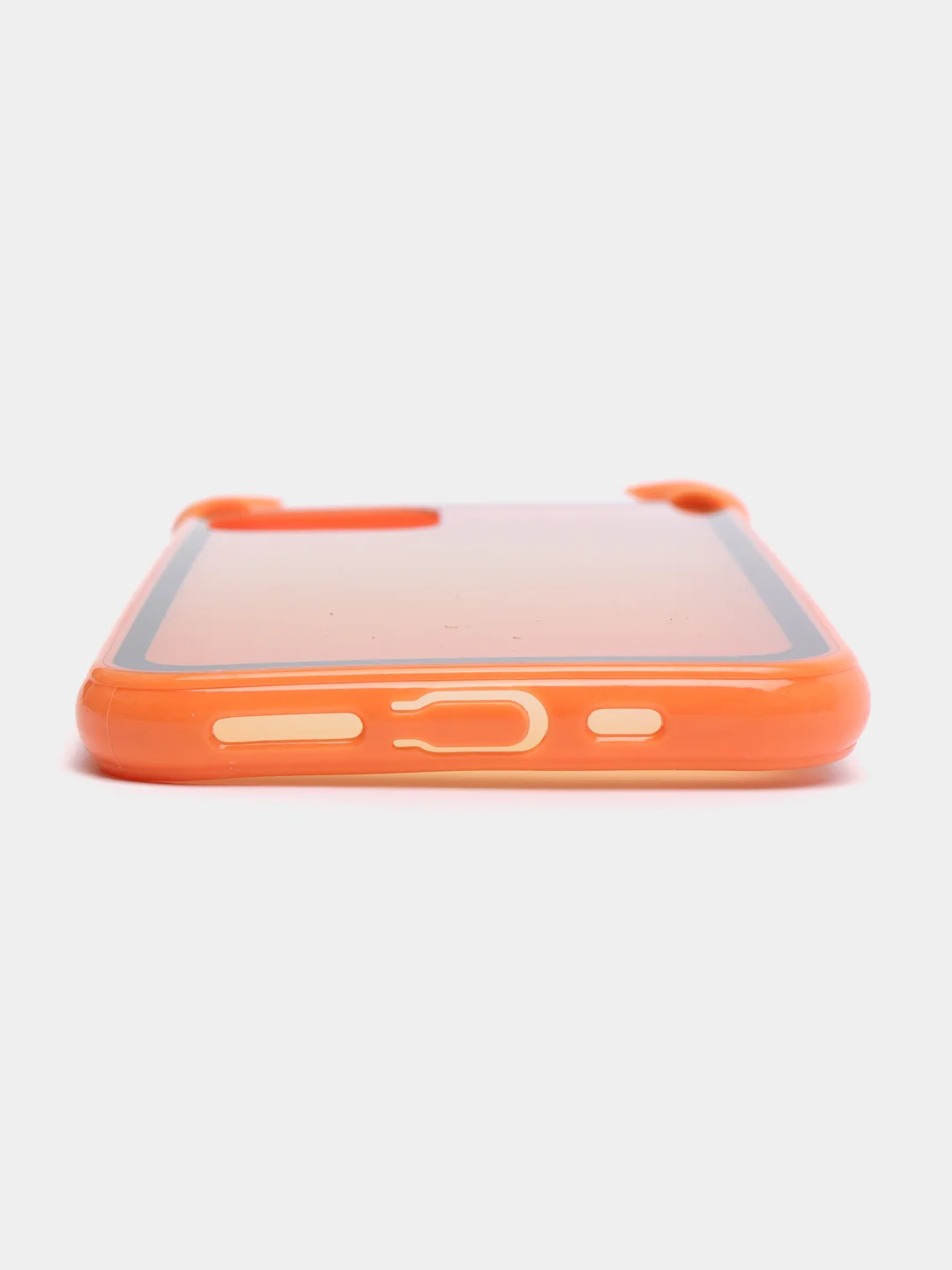 Оранжевый чехол для iPhone 11 Pro, с рожками, 6 цветов