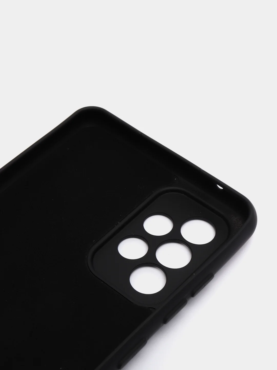 Черный чехол для Samsung A02S, A21S, A12, A50, A01core, A10, A52, M31S, A11/M11, A41, A32 бархат