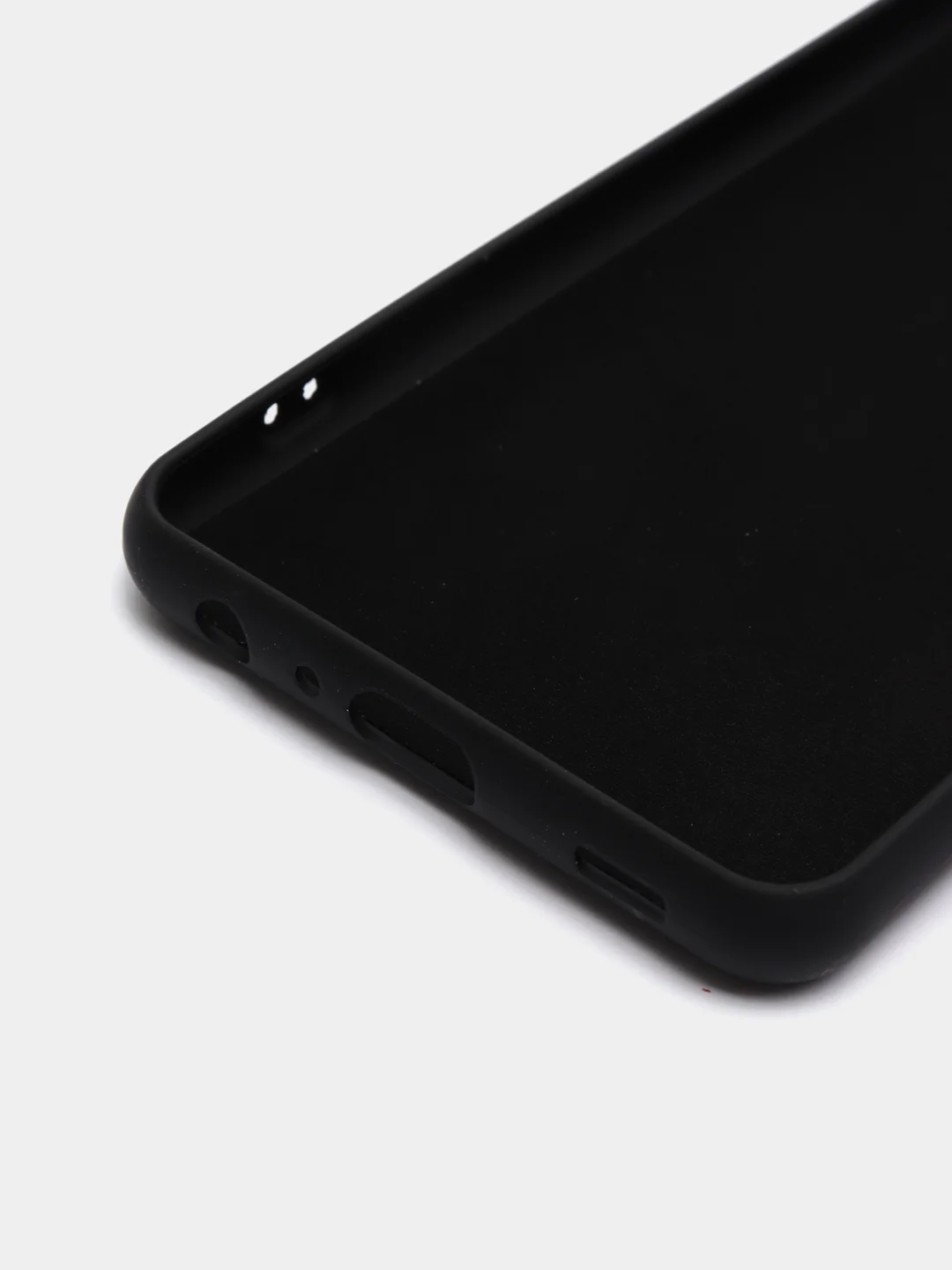 Черный чехол для Samsung A02S, A21S, A12, A50, A01core, A10, A52, M31S, A11/M11, A41, A32 бархат