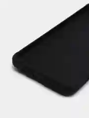 Черный чехол Samsung Galaxy A02, Самсунг Галакси А02 силиконовый рифленый с подставкой