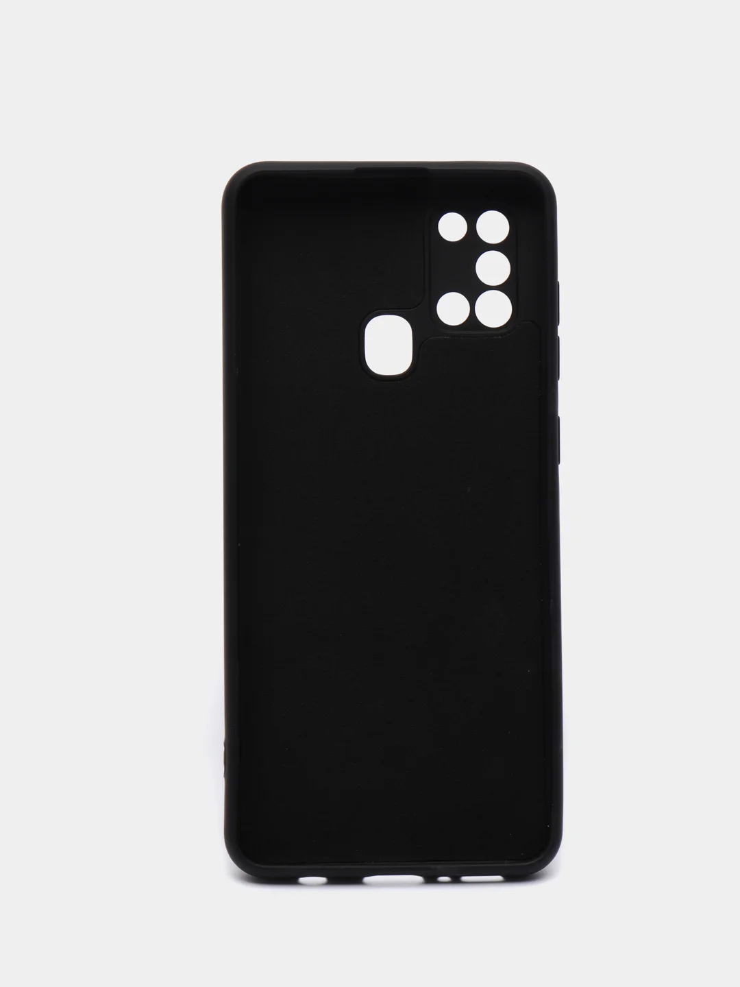 Черный чехол для Samsung A02S, A21S, A12, A50, A01core, A10, A52, M31S, A11/M11, A41, A32 бархат