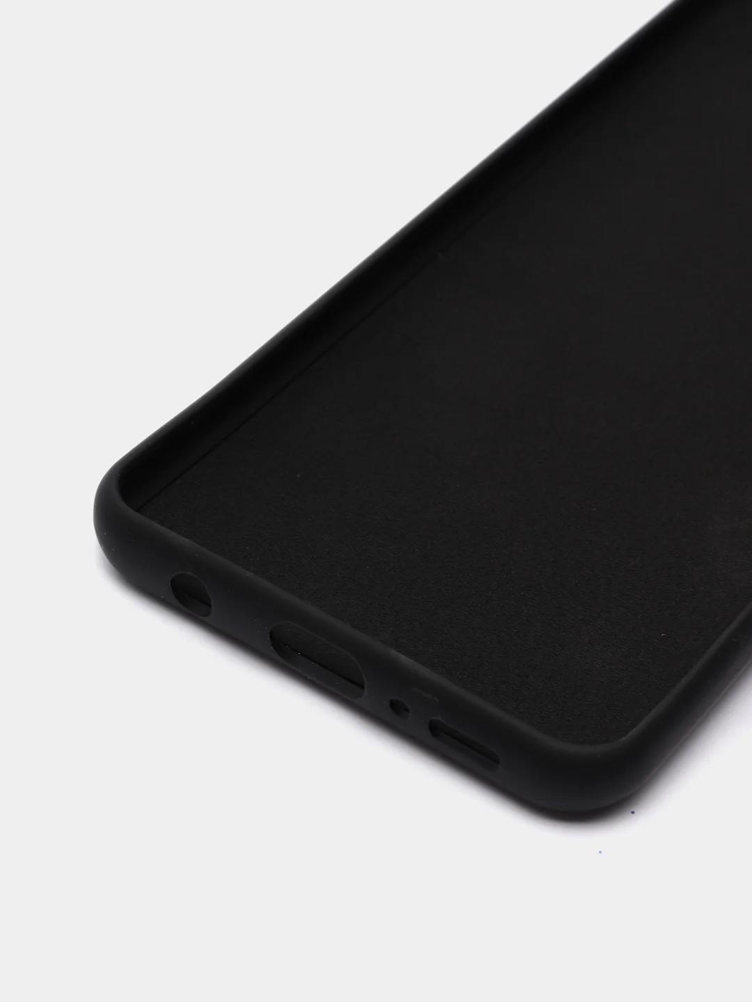 Черный чехол для Samsung A02S, A21S, A12, A50, A01core, A10, A52, M31S, A11/M11, A41, A32 бархат