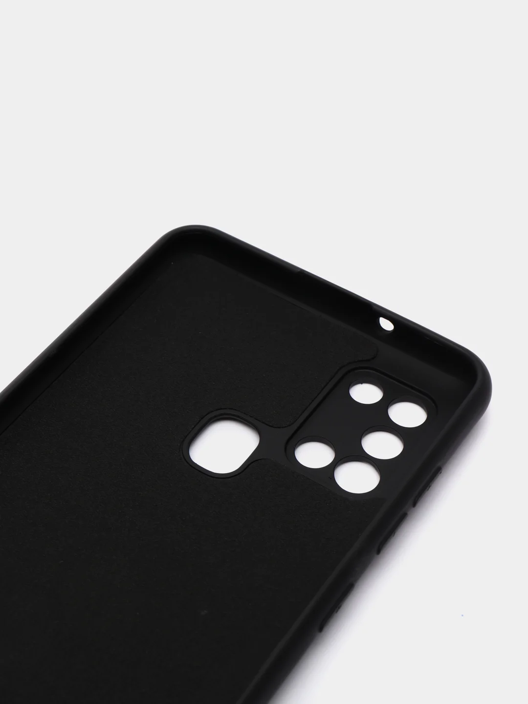 Черный чехол для Samsung A02S, A21S, A12, A50, A01core, A10, A52, M31S, A11/M11, A41, A32 бархат