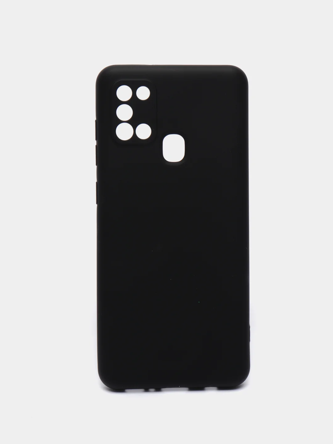 Черный чехол для Samsung A02S, A21S, A12, A50, A01core, A10, A52, M31S, A11/M11, A41, A32 бархат